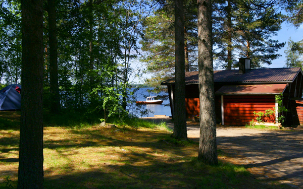 Kalliorannan mökki Cottage fishing cottage in finland