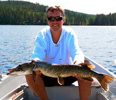 Picture of finnish pike-in-finland fishing